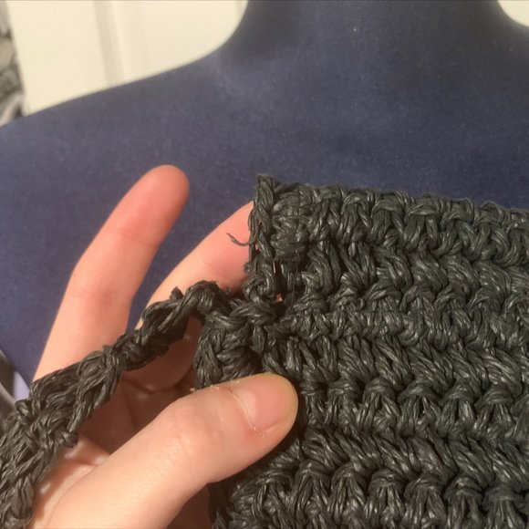 Woven, Bamboo Zipper Crossbody - Picture 8 of 8